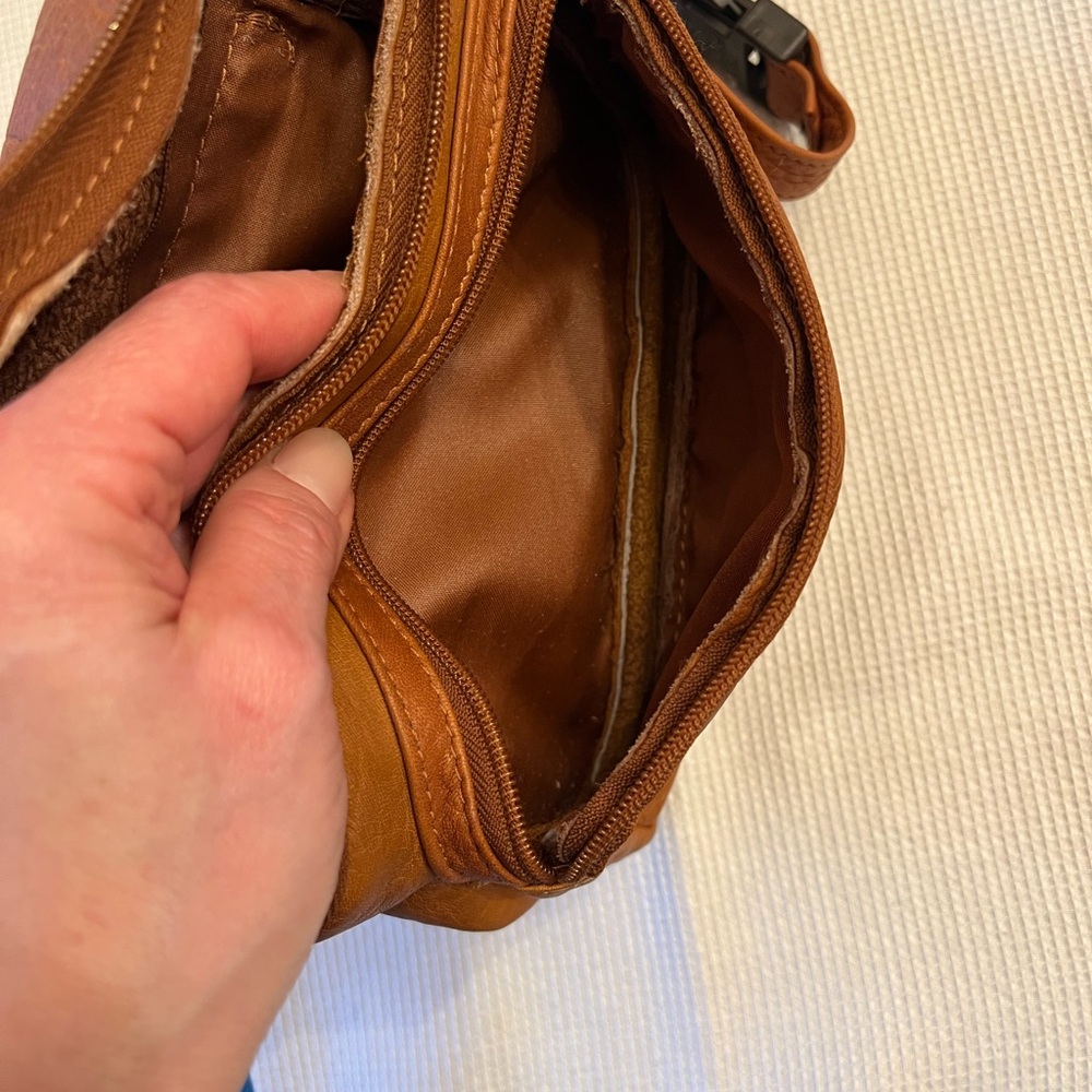 Brown Leather Waist Bag - Picture 13 of 15